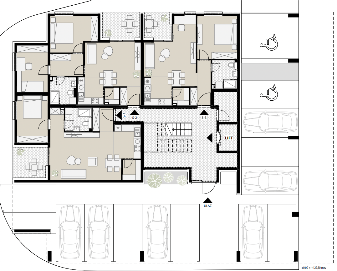 Projekt Frankopanska - stanovi